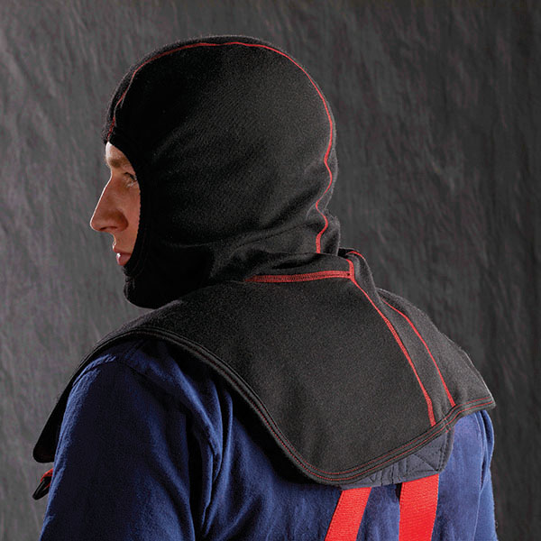 Lion RedZone Fire Hood Back Profile